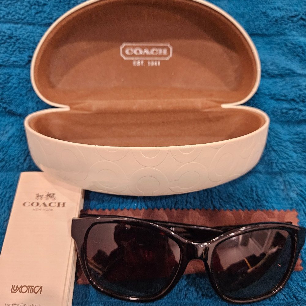 Authentic Coach Womens Sunglasses HC 8069 L916 Topanga Brown/Tortoise